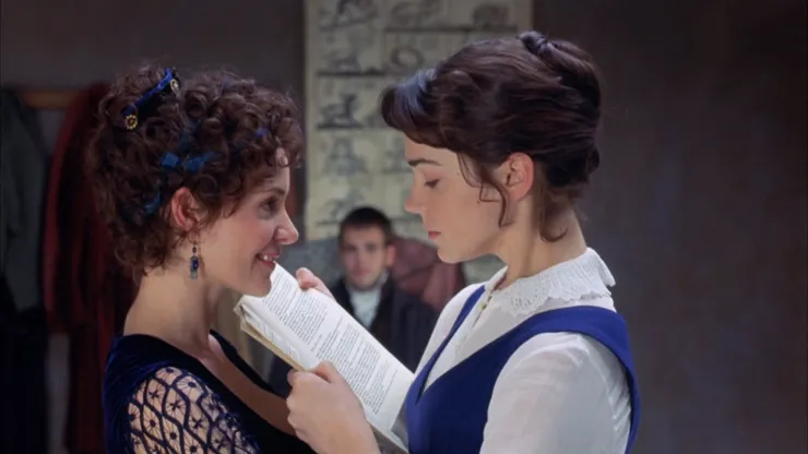 言情小說充斥著「雌競」的刻板印象（電影《窈窕野淑女》劇照，圖片取自IMDb ）