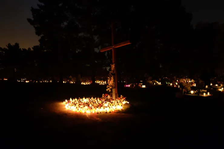 諸聖節墓園風景Shot By Emma @ 11/ 2014.