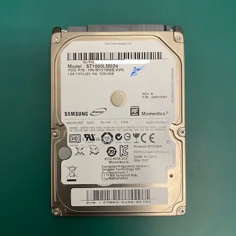 SAMSUNG ST1000LM024 資料救援推薦
