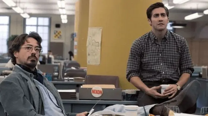 《索命黃道帶》（Zodiac）基於真實案件，但電影最後沒有給出確定的答案，讓觀眾不斷質疑「真相」的本質。來源：電影劇照