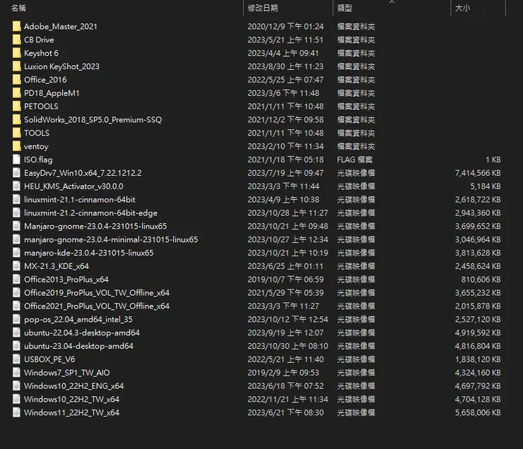 可以相同系統多版本共存，之後再開機選單選擇需要的系統