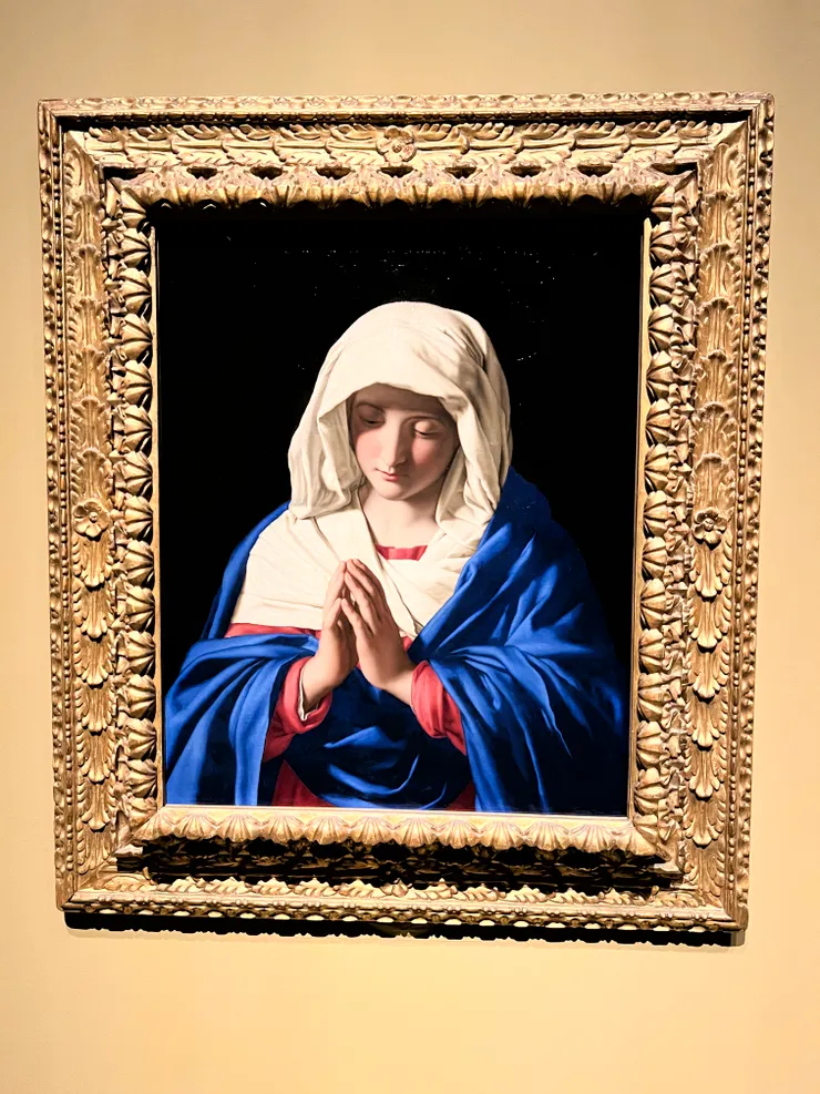 〈祈禱的聖母〉