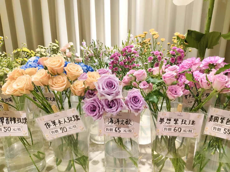 各種美麗的花種,讓人心情愉悅