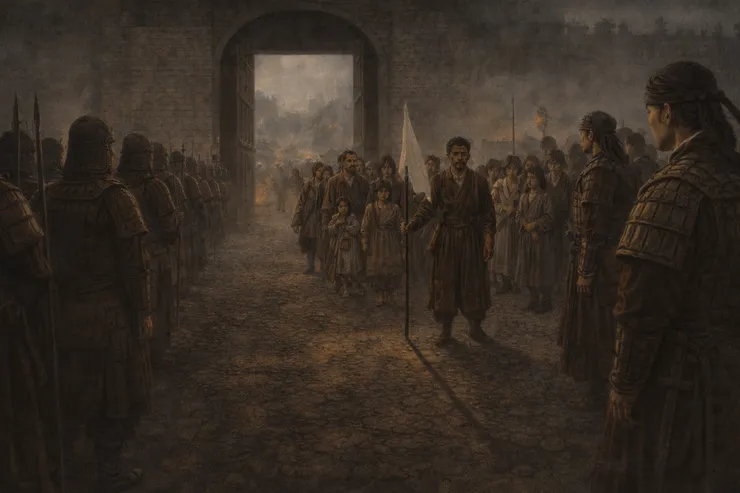 吳熙率眾向共和軍投降