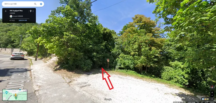 google map導了一個超怪的路