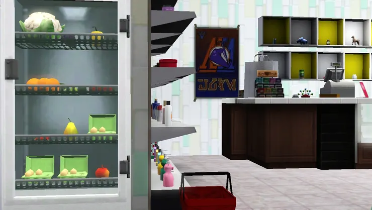 店面每個部分都四通八達。