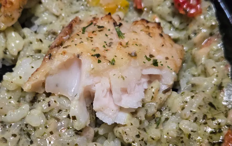 魚排我當時還懷疑會不會是薄薄的一片，每想到滿厚的