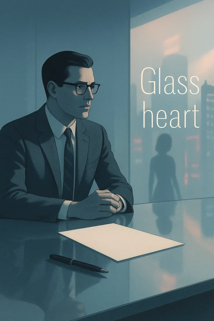 「早晨七點,玻璃幕牆反射出一座城市的野心。他們都在趕時間,趕著被成功定義。 – – 1980年代的光,不是照亮,是掩飾。」〈本示意圖由AI協助生成。〉