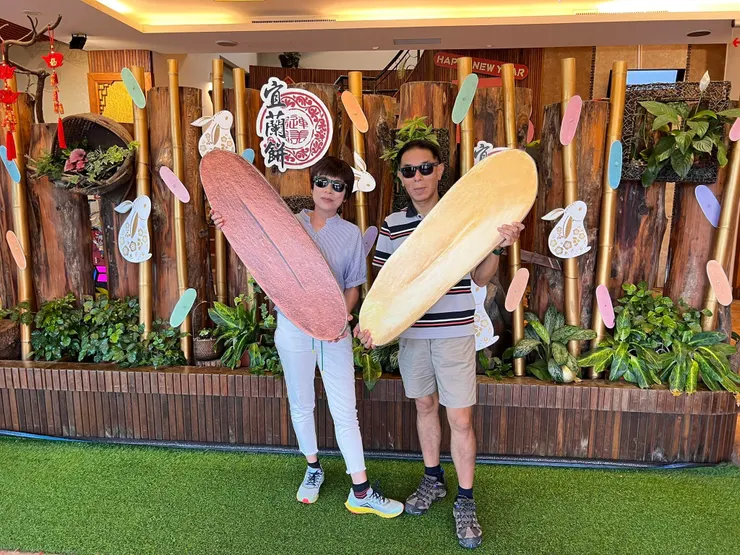 可以玩sup 大的宜蘭餅