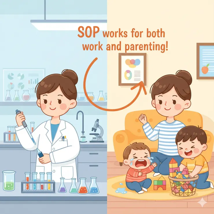 SOP 適用於職場，也適用於育兒