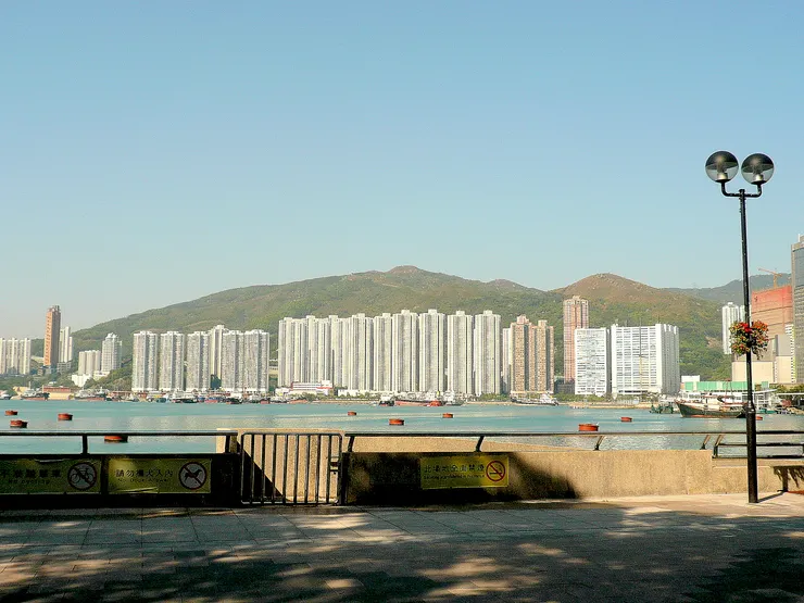 香港.荃灣.海濱花園社區 (李建崑攝影)