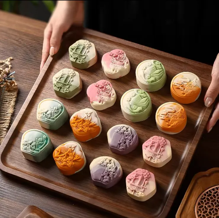 圖樣1.傳統月餅造型