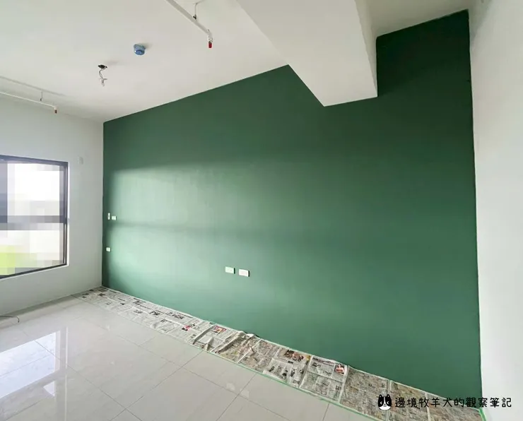 完成整面牆時,真的很有成就感!