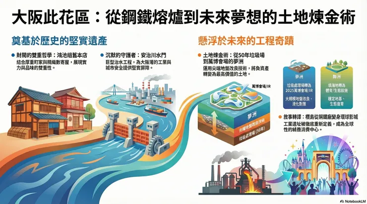 從鋼鐵熔爐到夢想到土地煉金術