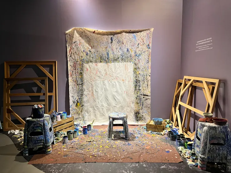 《RE：江賢二》展間