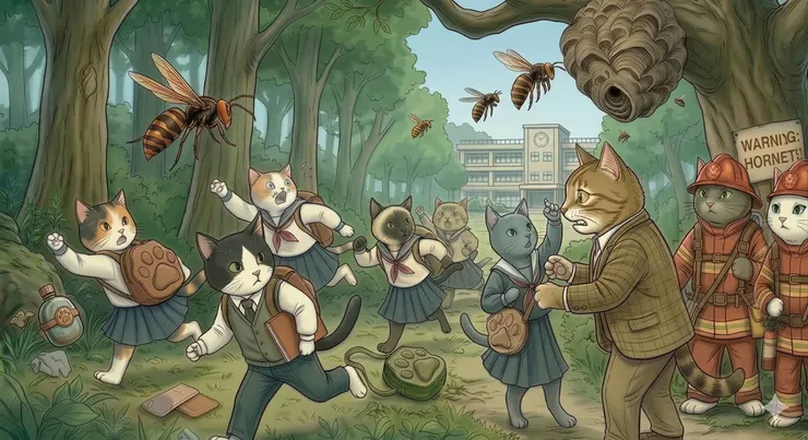 灰貓不再急著安撫大家的情緒，而是發現亂源，再找來適當的人解決。