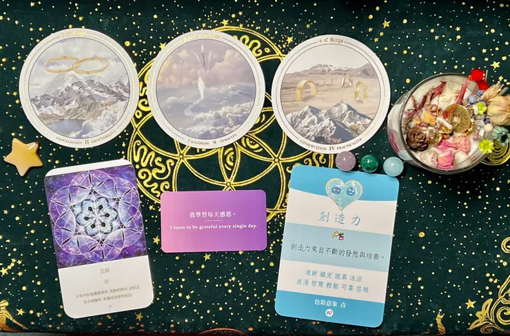 既視塔羅+hoho卡+藝術療癒卡