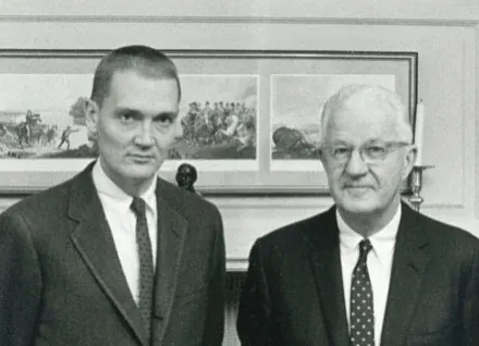 左為伯格，右為摩根，Source: la hormiga capitalista