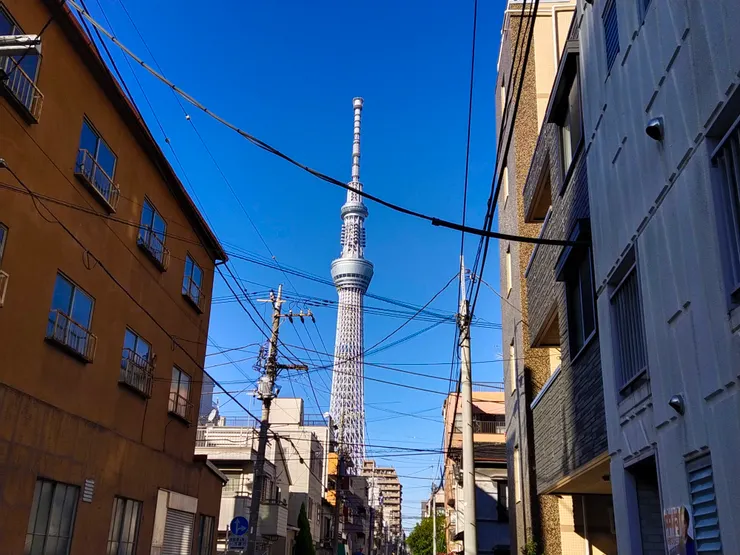 晴空塔是東京熱門景點