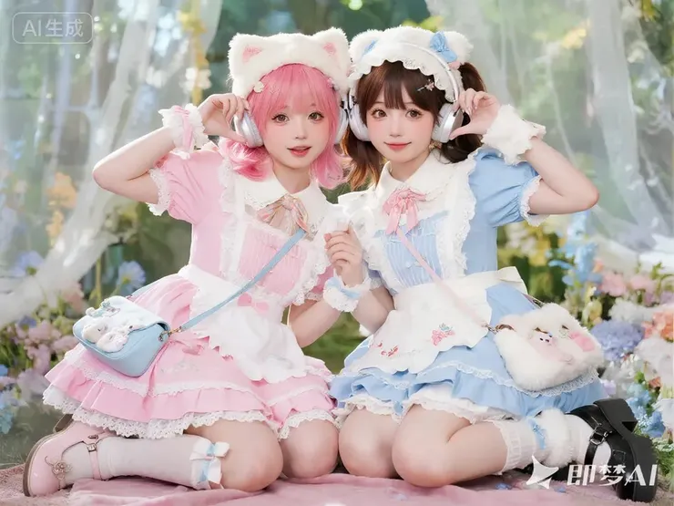 涔姐姐再放送,就是要可愛!❤️💚💛💕💕