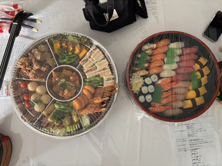 畢業典禮的後台