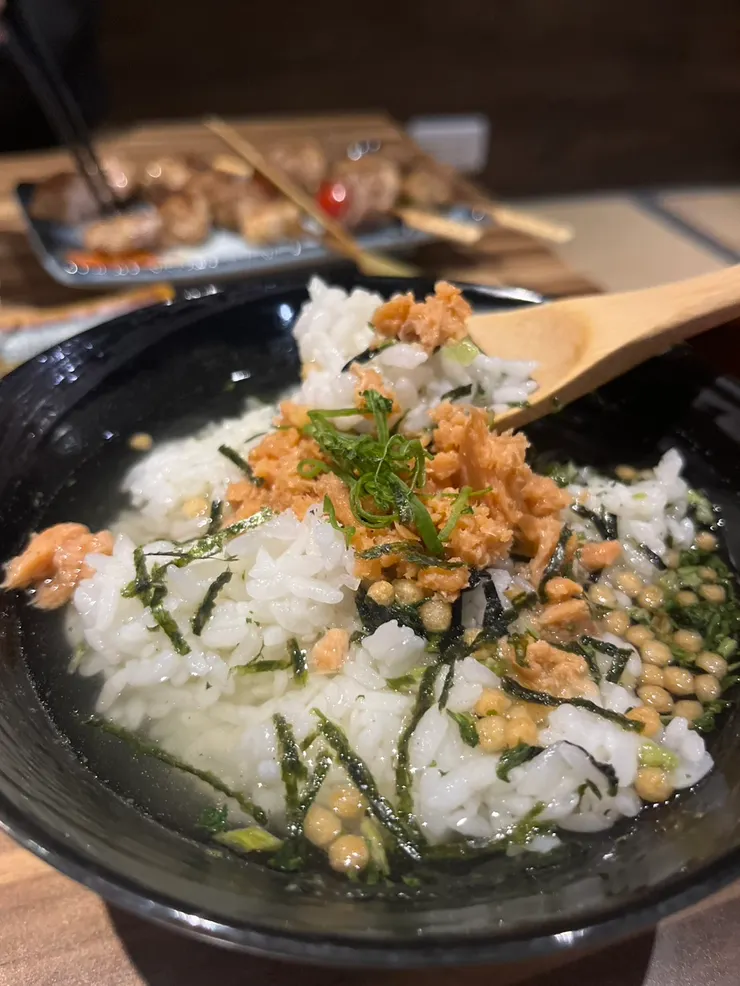 鮭魚茶泡飯