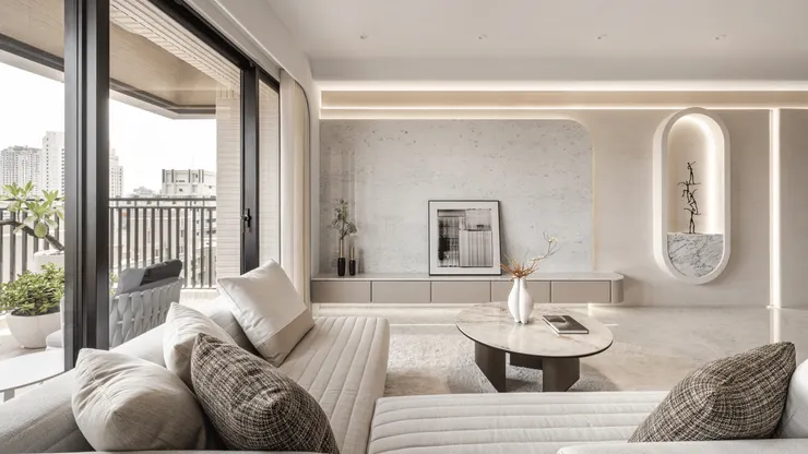 ▲特殊漆室內設計案例<美廳苑>