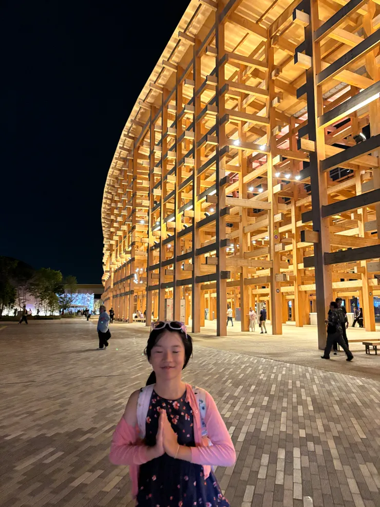 入夜後的大屋根