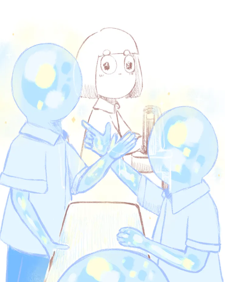 分享故事的樣子真是閃閃發光