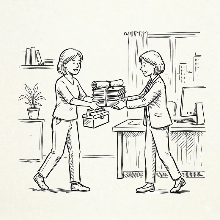 委託 : 有一個神奇的詞叫做「委託」