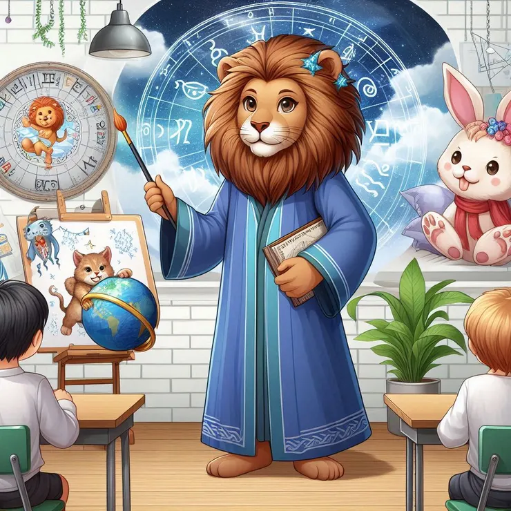 示意圖：占星與命運。(圖片來源：Copilot AI 生成圖)