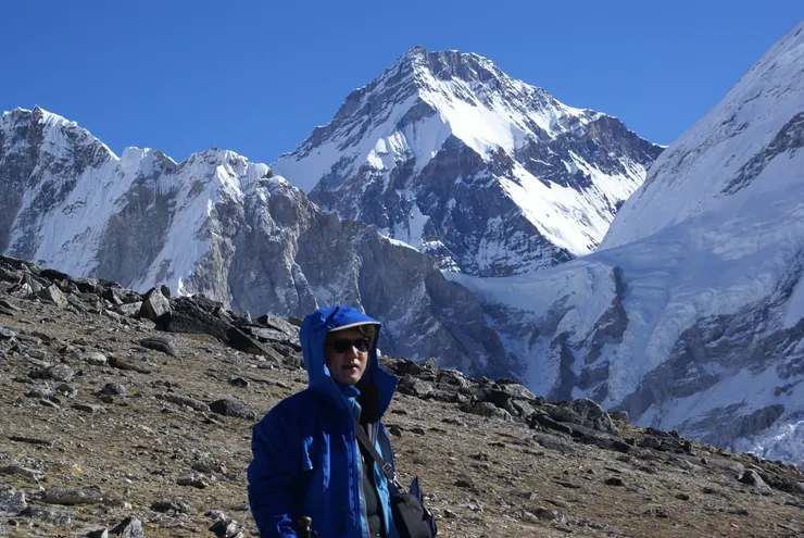 （圖說：往聖母峰基地營的路上，心靈在高山路徑上所產生的力量就是面對困難所需的正向心靈。)