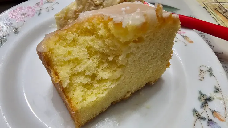 磅蛋糕好吃!橫切面也很美!