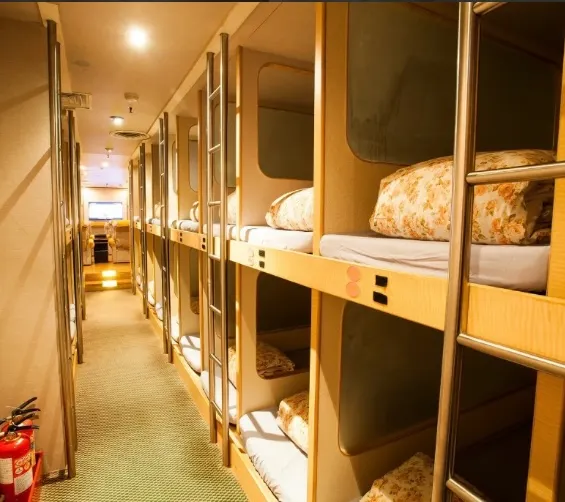 可以平躺的太空艙—引用自伊莉莎仕女休閒會館官網照