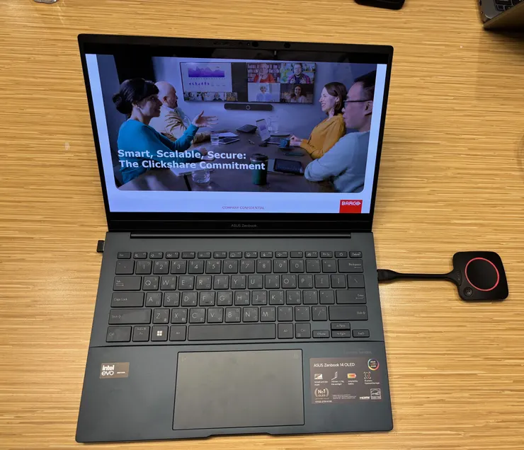 狀況快速排除，成功投影之後，Button轉為紅色