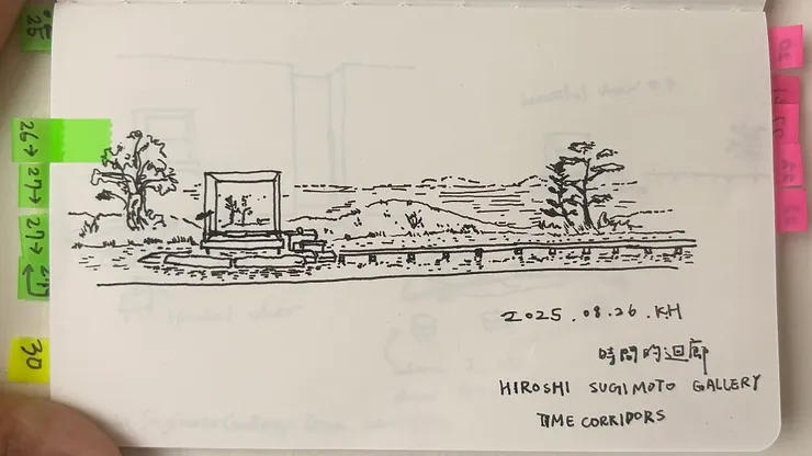 我眼中的《聞鳥居》｜2025.08.26繪製