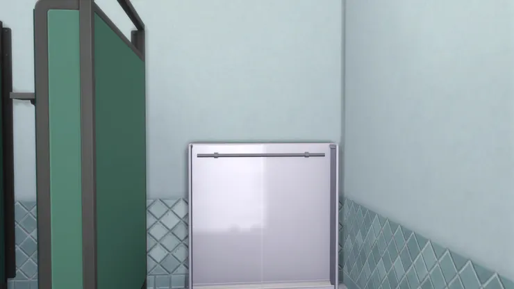 男廁的顏色更加明顯,絕對無可能進錯了吧。