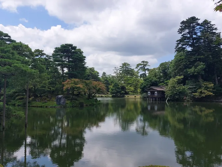 兼六園內部景色