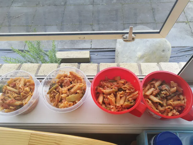 準備好要帶去公司的晚餐便當