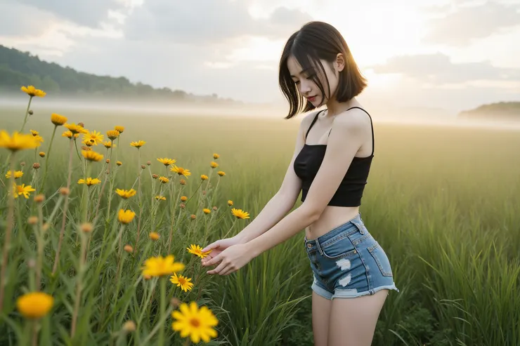 欣賞著微小生命與植物多樣性