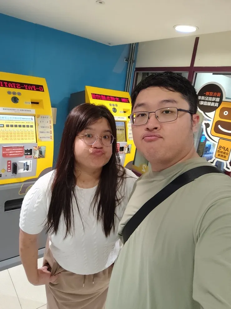 停好車來拍一張😊