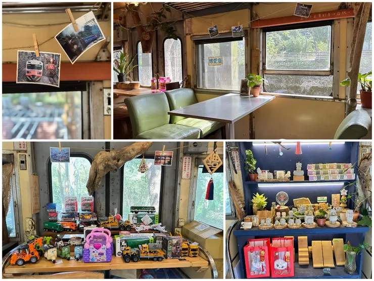 餐廳內火車元素滿滿