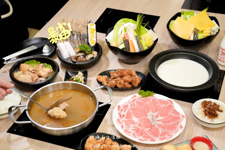 [台南母親節餐廳推薦]敝姓鍋台南海安店，媽媽姓氏幾劃就送幾顆蛤蜊！台南北區聚餐餐廳推薦，附最新菜單