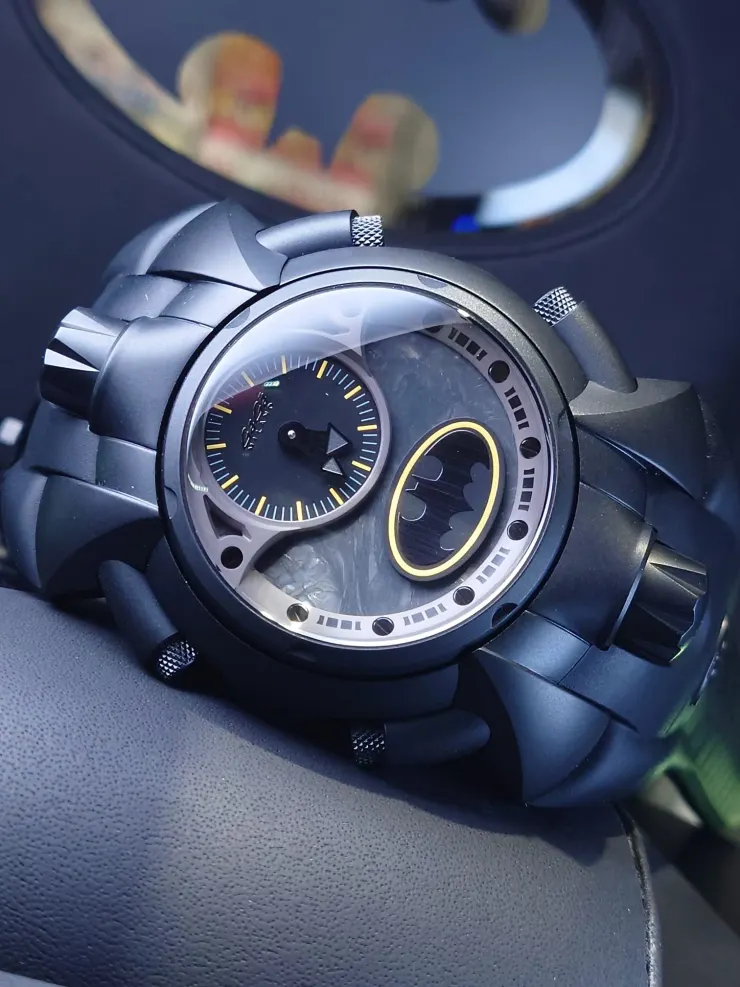 Gaga Milano X Batman 限量版雙面手錶