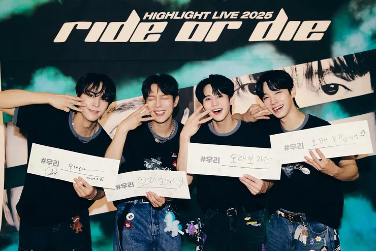 2026〈RIDE OR DIE〉IN SEOUL｜資料來源：X @Highlight_AUent
