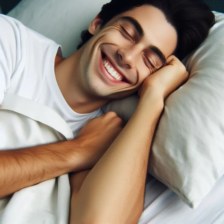 AI示意圖:睡眠要量足、質好