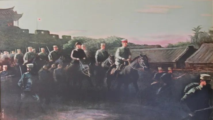 日軍進入台城城