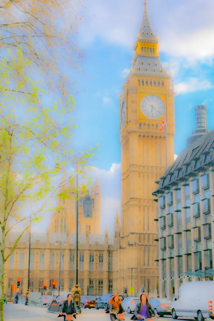 北岸視角的大笨鐘