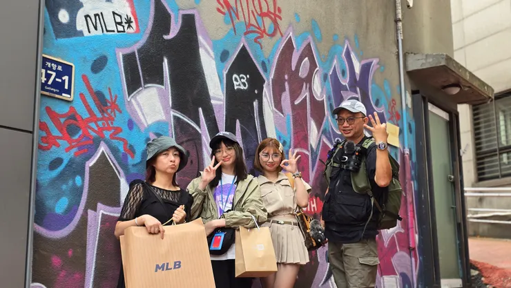 商店街有運動系大牌店