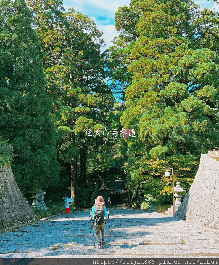 【2025初秋.鳥取県大山町登山趣】夏日登山口/海拔1709